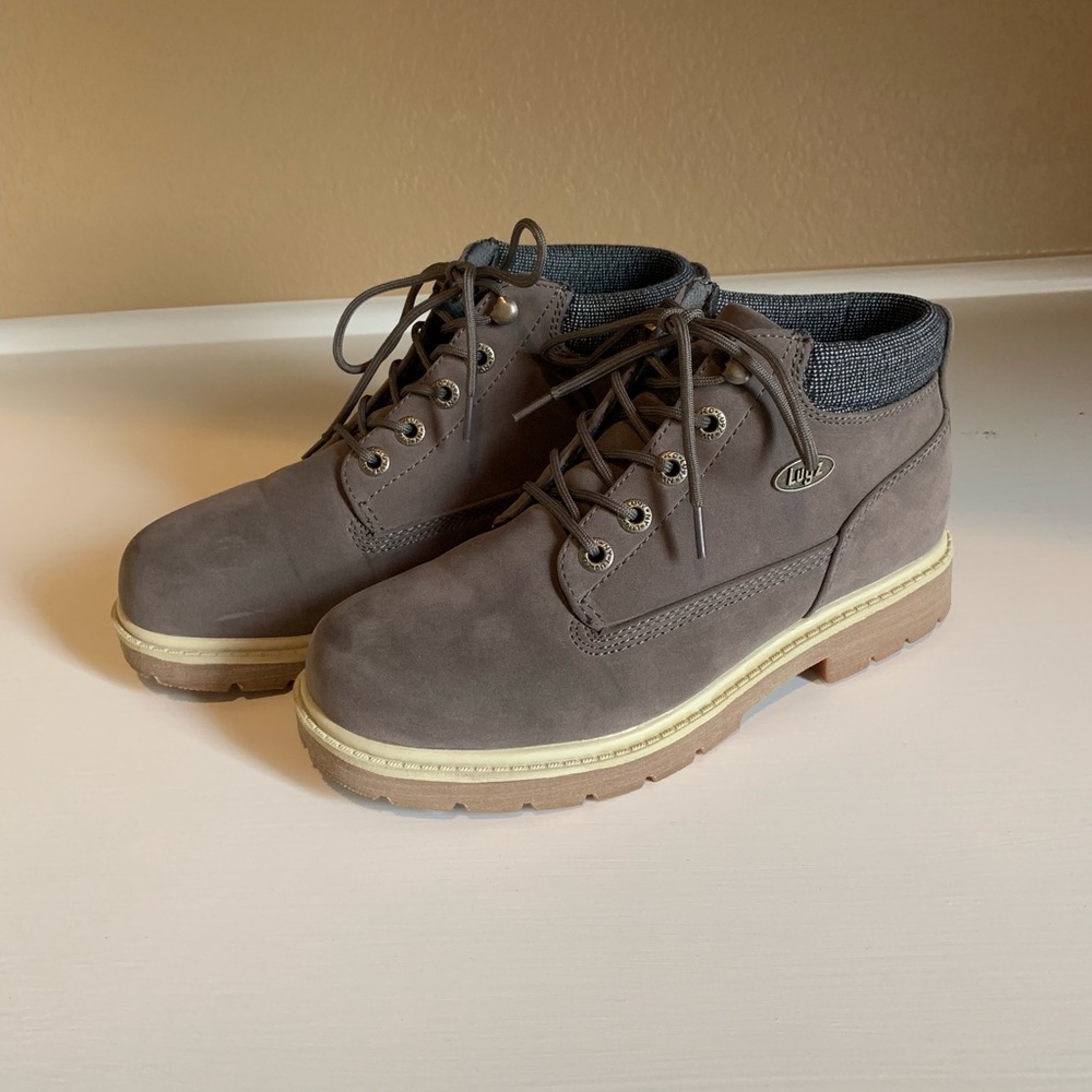 Lugz Drifter LX Chukka boots, charcoal grey, sz 8